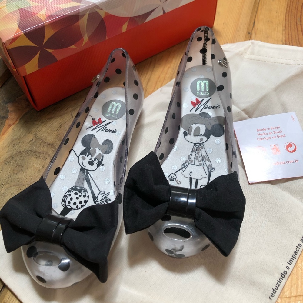 Brand New kids Melissa rubber flats